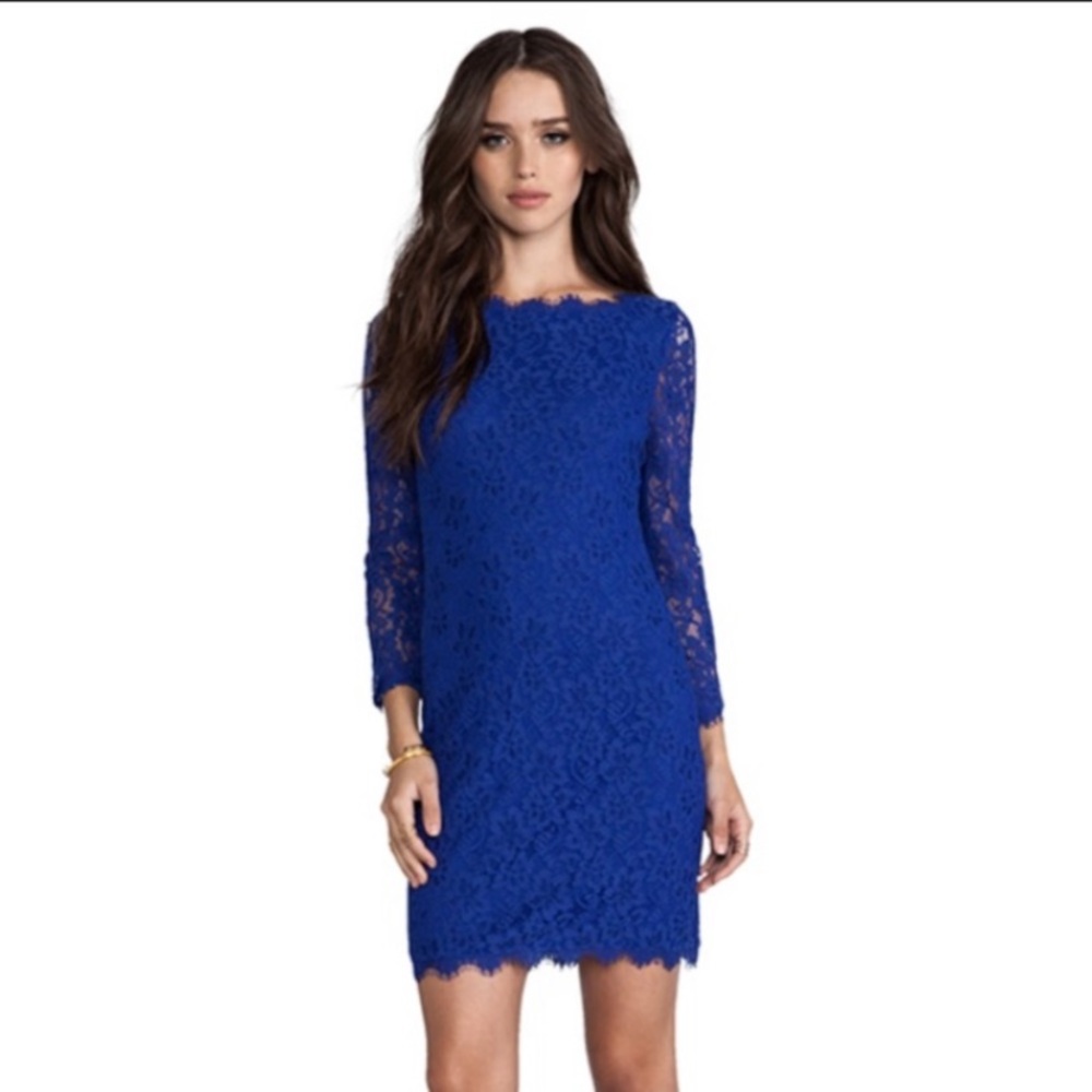 Diane Von Furstenburg Lace Zarita Dress DVF